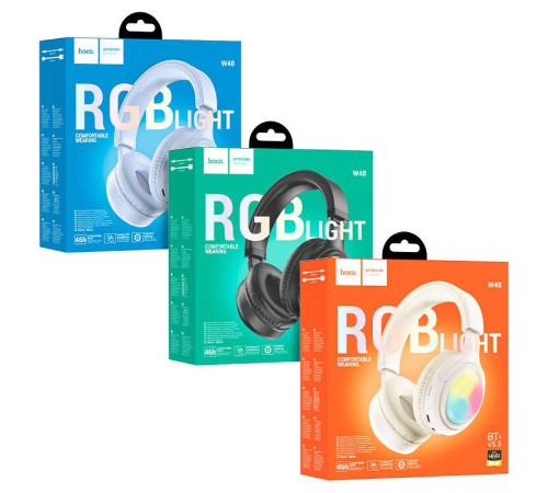 Наушники Hoco W48 молочный