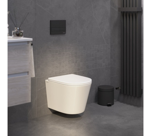 Унитаз подвесной Berges Wasserhaus VITA c сиденьем Slim SO микролифт