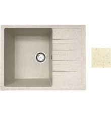 Кухонная мойка БелЭворс Vega L бежевый, без сифона