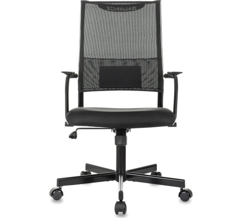 Офисное кресло Бюрократ CH Balance черный Elastic-102 TW-11 сетка/ткань крестовина металл черный