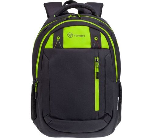 Школьный рюкзак Torber Class X T5220-22-BLK-GRN