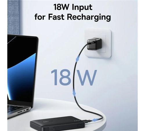 Внешний аккумулятор Baseus EnerFill FP21 22.5W 10000mAh черный