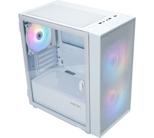Корпус XASTRA A305M 3FRGB белый