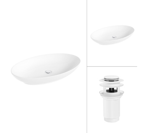 Умывальник Lauter 21571 + клапан 21190W