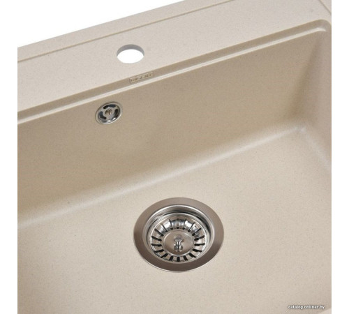 Кухонная мойка Wisent 600-30W с сифоном GER013