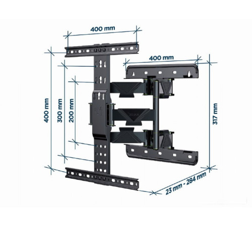 Кронштейн для телевизора Gembird WM-65ST-01