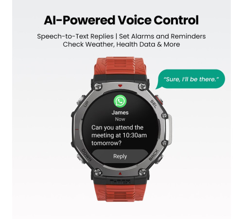 Умные часы Amazfit T-Rex 3 серый туман