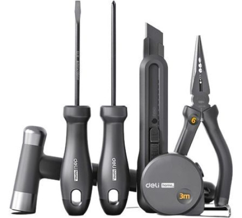 Набор домашнего мастера Deli HT0006 6 предметов