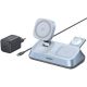 Беспроводное зарядное Ugreen MagFlow 3-in-1 W711 55677 голубой