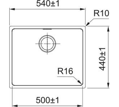 Кухонная мойка Franke FEX 210-50 127.0688.782 стальной