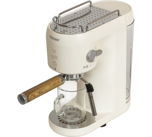 Рожковая кофеварка Pioneer CM109P белый