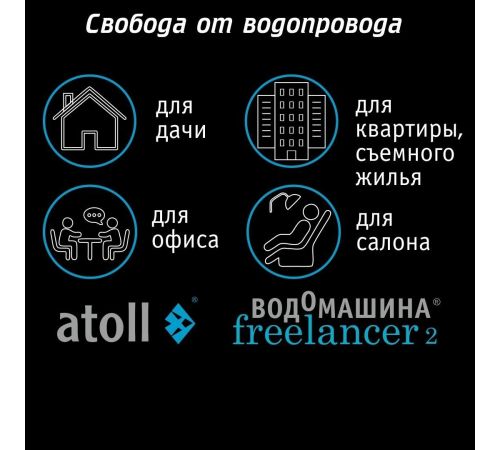 Диспенсер Atoll Freelancer 2 White