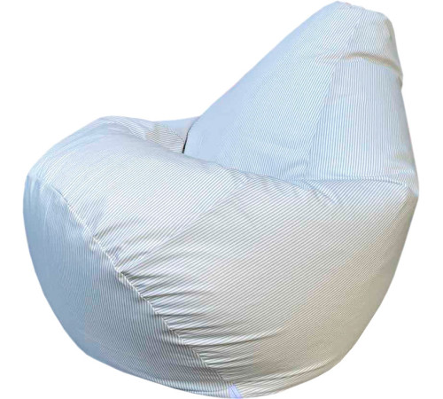 Кресло-мешок Flagman Груша Макси Г2.7-42 Полоска серый