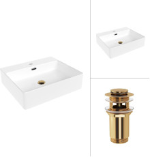 Умывальник Lauter 21478 + клапан 21190G