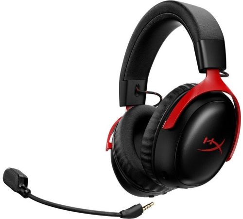Наушники HyperX Cloud III S Wireless черный/красный