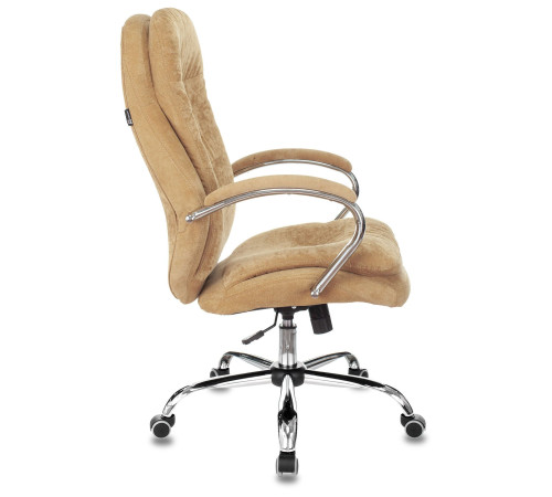 Кресло Бюрократ T-9950SL Fabric горчичный Velvet 73