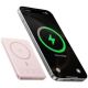 Внешний аккумулятор Baseus PicoGo AM41 Ultra-Slim Qi2 Magnetic Power Bank 10000mAh розовый