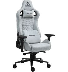 Игровое геймерское кресло Evolution Conqueror fabric серый