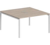 Стол Norden 140x143.8x75 SG.245.OL.44.WH белый/дуб светлый