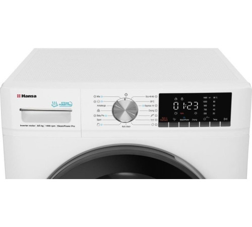 Стирально-сушильная машина Hansa WDHG814481W