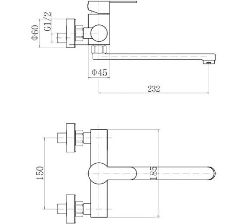 Смеситель Fashun A54601
