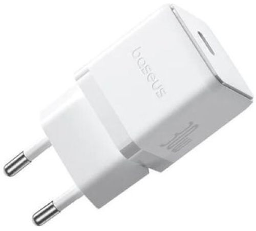 Сетевое зарядное Baseus Palm Fast Charger 1C 30W EU P10111605213-01 белый