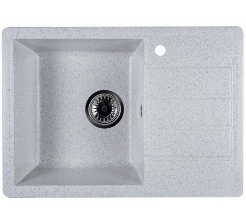Кухонная мойка Marblan Recta L серый, с сифоном