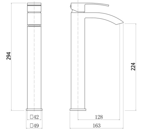 Смеситель Fashun A51218-21