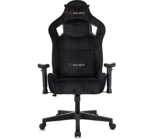 Игровое геймерское кресло Zombie Ghost Fabric черный Light-20