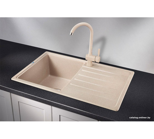 Кухонная мойка Granula ST-7602 бежевый