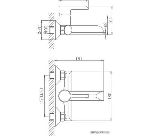 Смеситель Haiba HB60805-7 черный