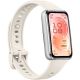 Фитнес-браслет Huawei Band 11 серебристый алюминиевый корпус, с белым силиконовым ремешком, международная версия