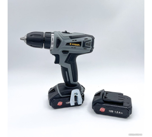 Дрель-шуруповерт Werker CD 1212 Li с 2-мя АКБ