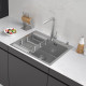 Кухонная мойка ARFEKA ECO AR мойка 600*500, коландер, дозатор SATIN DECOR