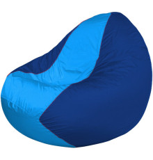 Кресло-мешок Flagman Classic К2.1-202 синий/голубый