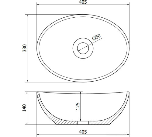 Умывальник Mexen Elza MEX-21014071