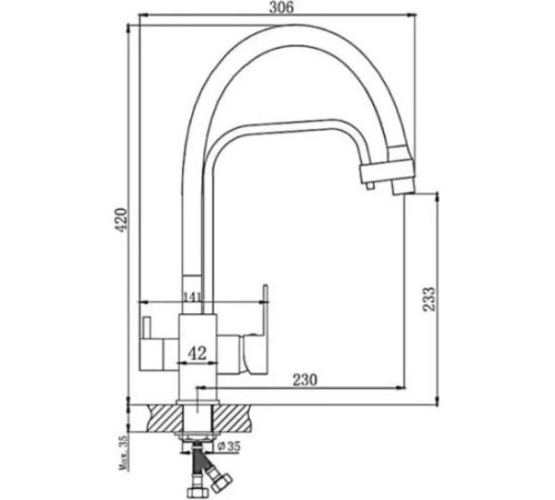 Смеситель Haiba HB76615-7