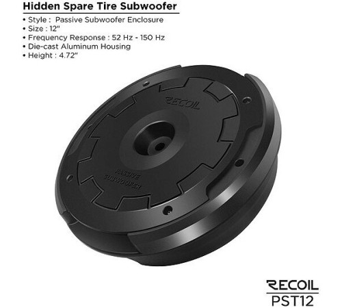 Корпусной пассивный сабвуфер Recoil PST12