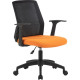 Офисное кресло CACTUS CS-MC222-BKOR черный/оранжевый