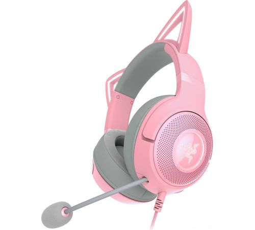 Наушники Razer Kraken Kitty V2 розовый