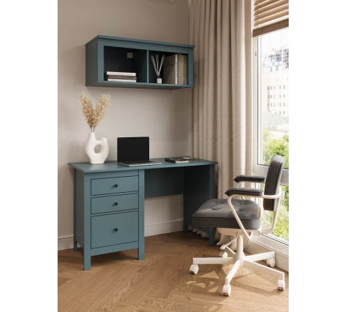 Офисный стол Mio Tesoro Сага 120x56 2.08.06.160.6 темно-бирюзовый