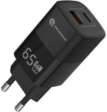 Сетевое зарядное Atomic UniQ G651 GAN 65W USB Type-C черный