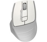Мышь A4Tech Fstyler FG30S серый/белый