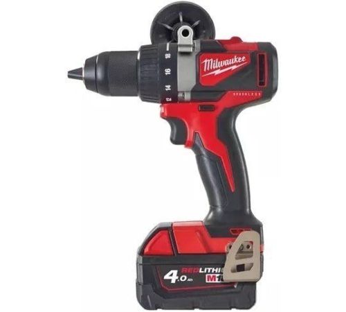 Дрель-шуруповерт Milwaukee M18 BLDD2-502X 4933464515 с 2-мя АКБ, кейс