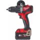 Дрель-шуруповерт Milwaukee M18 BLDD2-502X 4933464515 с 2-мя АКБ, кейс