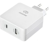 Сетевое зарядное Digma DGPD-45W-WG