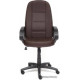 Офисное кресло TetChair СН747 иск. кожа, коричневый