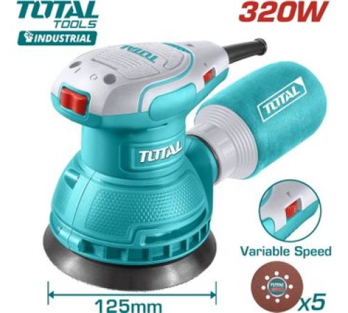 Эксцентриковая шлифмашина Total TF2131256