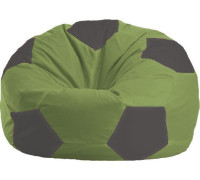 Кресло-мешок Flagman Мяч Стандарт М1.1-459 оливковый/темно-серый