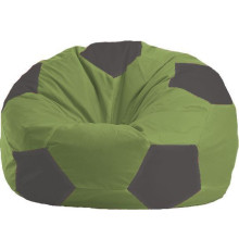 Кресло-мешок Flagman Мяч Стандарт М1.1-459 оливковый/темно-серый
